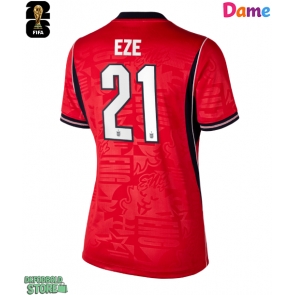 England Eberechi Eze #21 Replika Udebanetrøje Dame VM 2026 Kortærmet